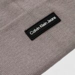 Berretto Calvin Klein INST PATCH Grigio Scuro - Foto 2