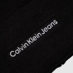 Berretto Calvin Klein Jeans INST EMBRO BEANIE Nero - Foto 3