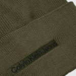 Berretto Calvin Klein Jeans INST EMBRO BEANIE Verde - Foto 3