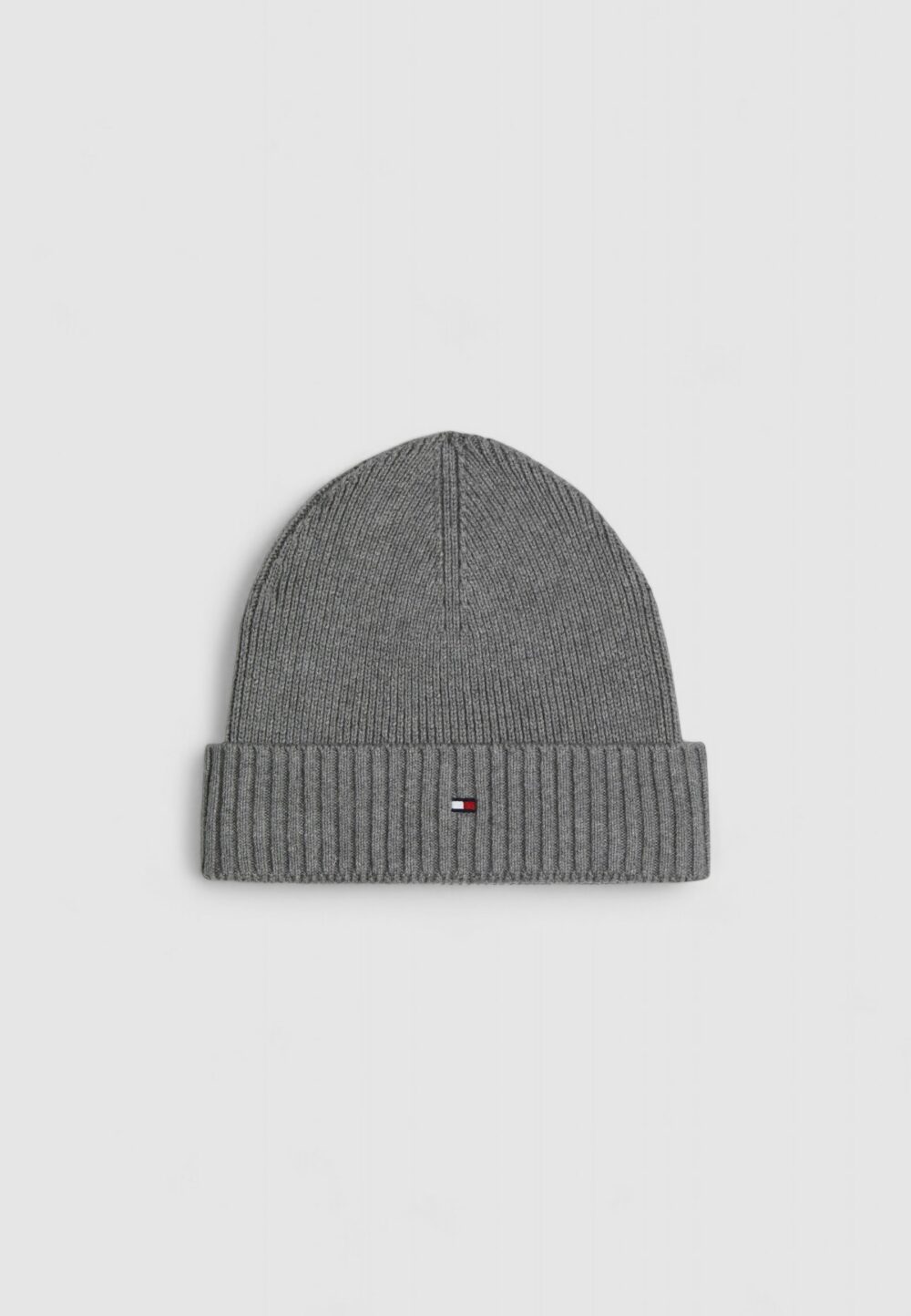 Berretto Tommy Hilfiger TH FLAG PIMA COTTON BEANIE Grigio - Foto 1