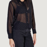 Bluse manica lunga Jacqueline de Yong Jdyglam L/S Wvn Nero - Foto 3