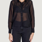 Bluse manica lunga Jacqueline de Yong Jdyglam L/S Wvn Nero - Foto 5