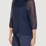 Bluse manica lunga Street One  Blu - Foto 2