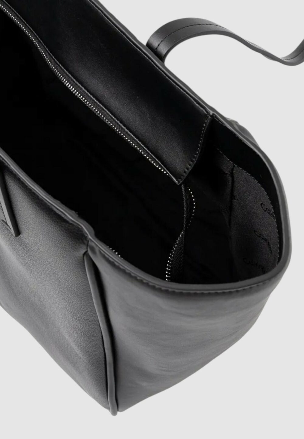 Borsa Calvin Klein CK REFINE MEDIUM Nero - Foto 4