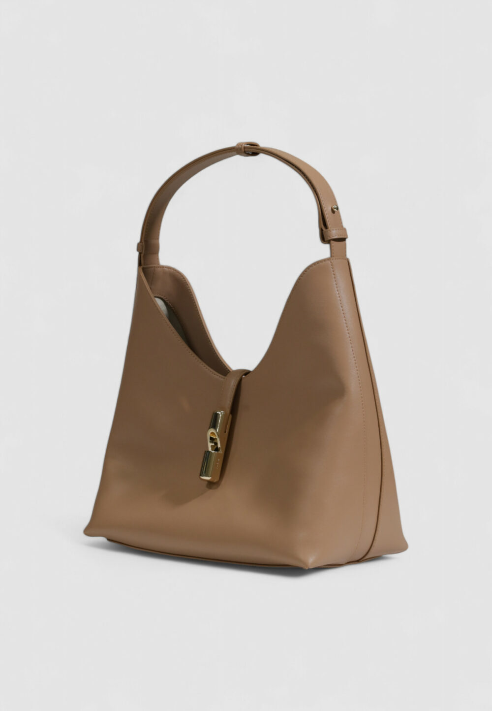 Borsa Furla GOCCIA M HOBO Beige - Foto 2