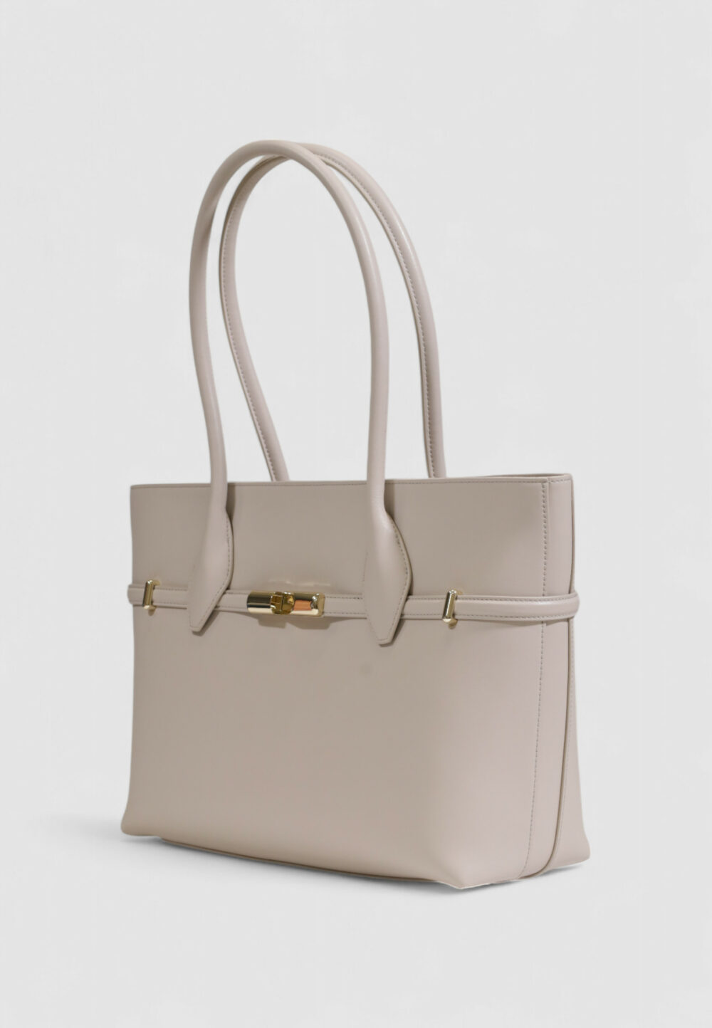 Borsa Furla GOCCIA L TOTE Grigio Chiaro - Foto 2