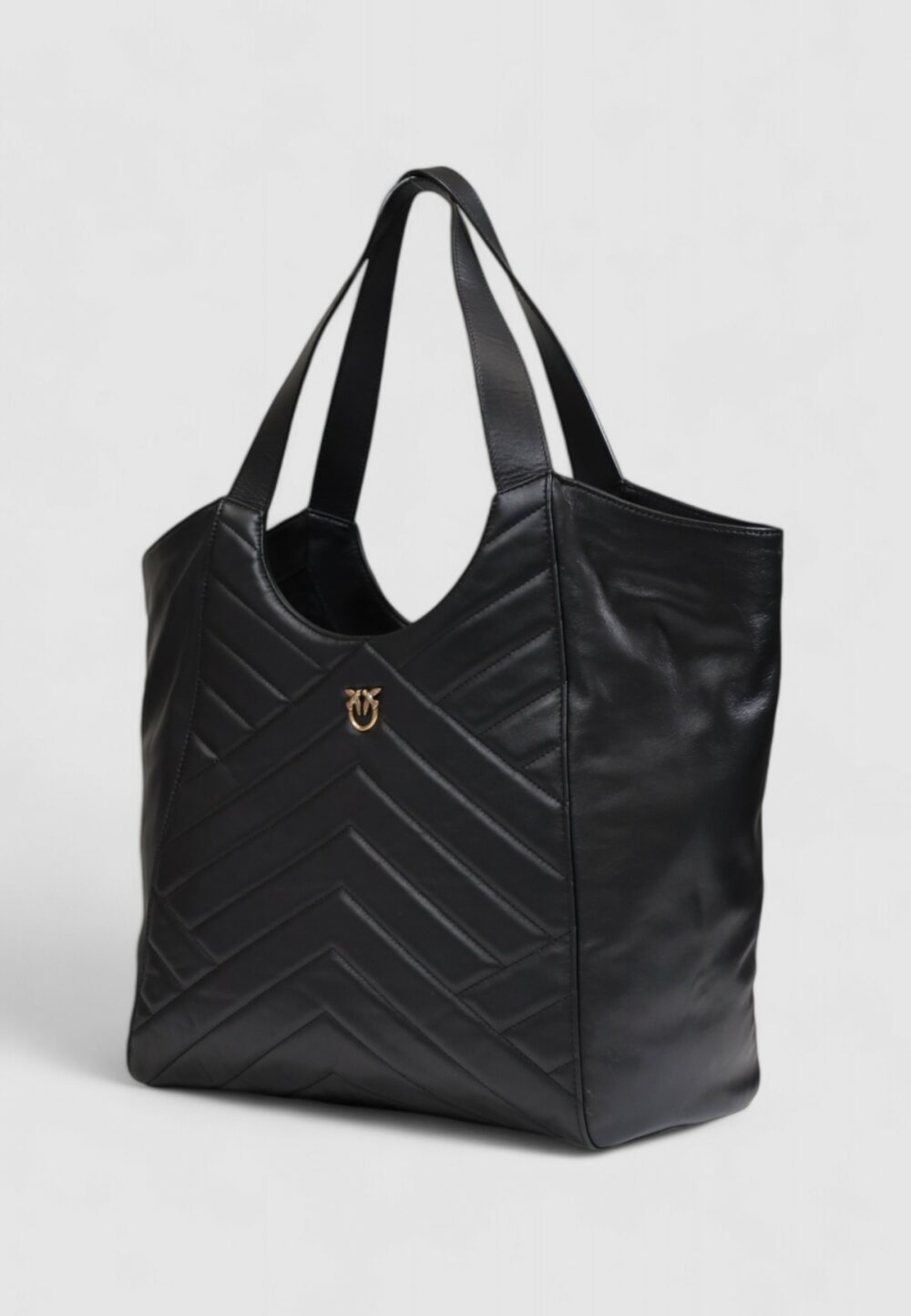 Borsa Pinko TOTE BAG PUZZLE Nero - Foto 2