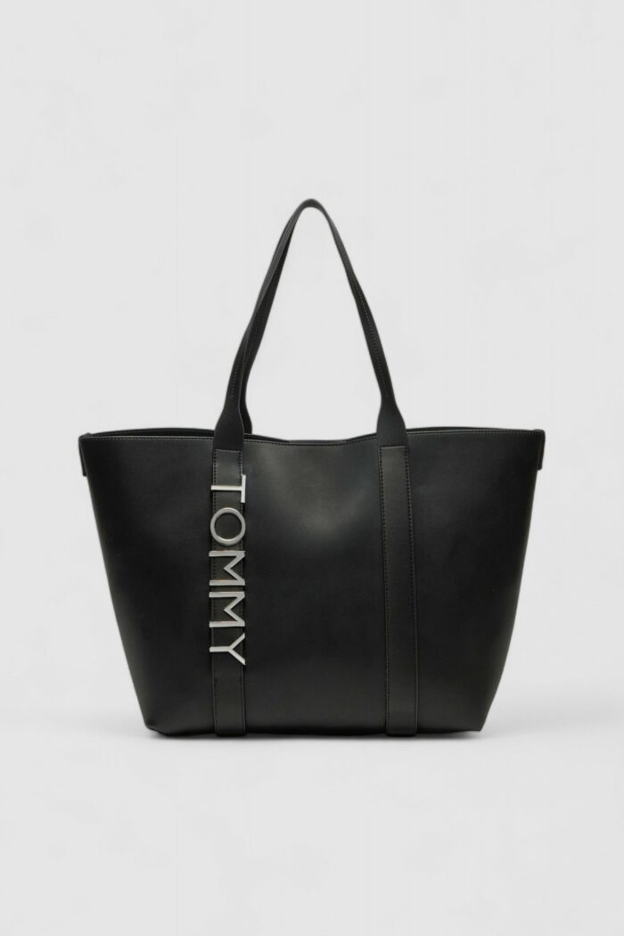 Borsa Tommy Hilfiger TJW CITY BOLD TOTE Nero