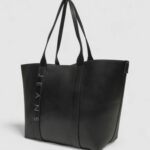 Borsa Tommy Hilfiger Jeans TJW CITY BOLD TOTE Nero - Foto 3