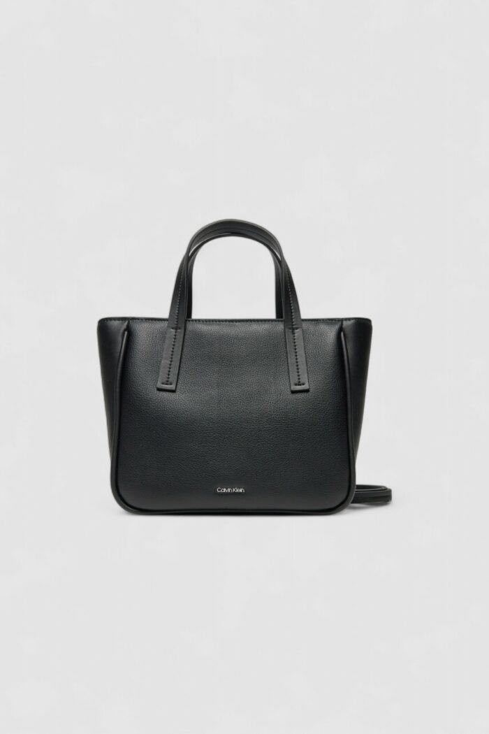 Borsa Calvin Klein CK REFINE MINI TOTE_PBL Nero