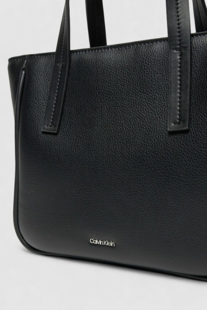 Borsa Calvin Klein CK REFINE MINI TOTE_PBL Nero