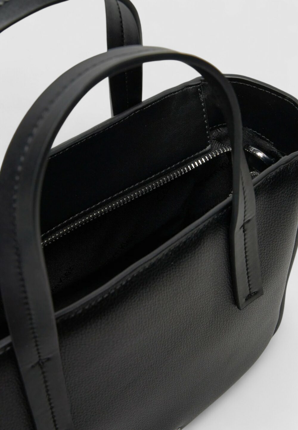 Borsa Calvin Klein CK REFINE MINI TOTE_PBL Nero - Foto 4