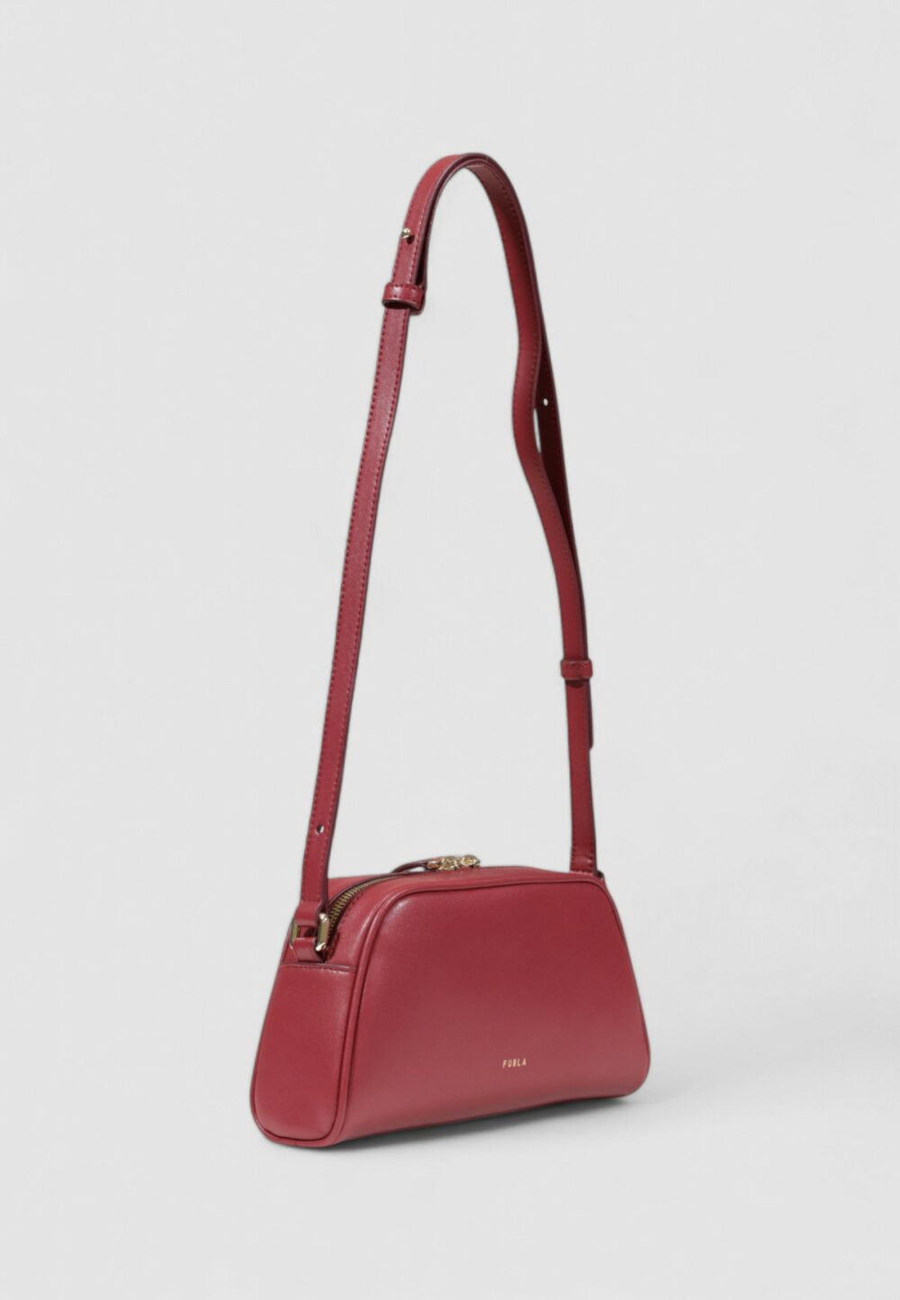 Borsa Furla GOCCIA S CROSSBODY Bordeaux - Foto 3