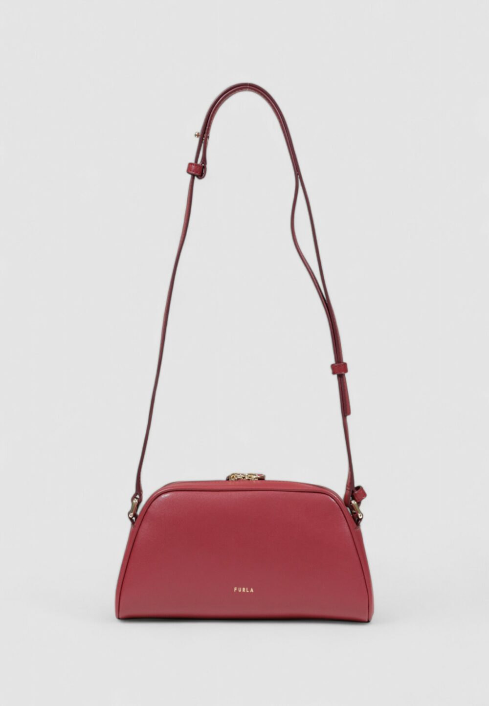 Borsa Furla GOCCIA S CROSSBODY Bordeaux - Foto 5