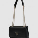 Borsa Guess NOELLE CONVERTIBLE XBODY FLAP Nero - Foto 5