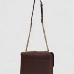 Borsa Pinko LOVE ONE SOFT BIG PELLE BOTTAL Cioccolato - Foto 4