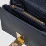 Borsa Tommy Hilfiger TH HER MED CROSSOVER CORP Blu - Foto 4