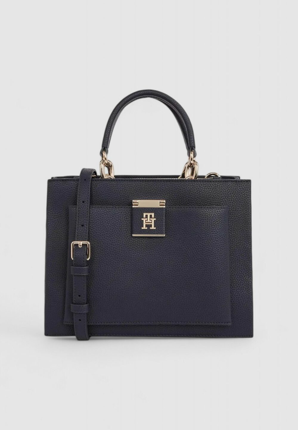 Borsa Tommy Hilfiger TH HER MINI TOTE CORP Blu - Foto 1