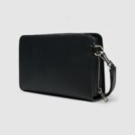 Borsa Tommy Hilfiger TH CORP TEXTURE POUCH Nero - Foto 3