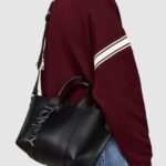 Borsa Tommy Hilfiger TJW CITY BOLD MINI TOTE Nero - Foto 2