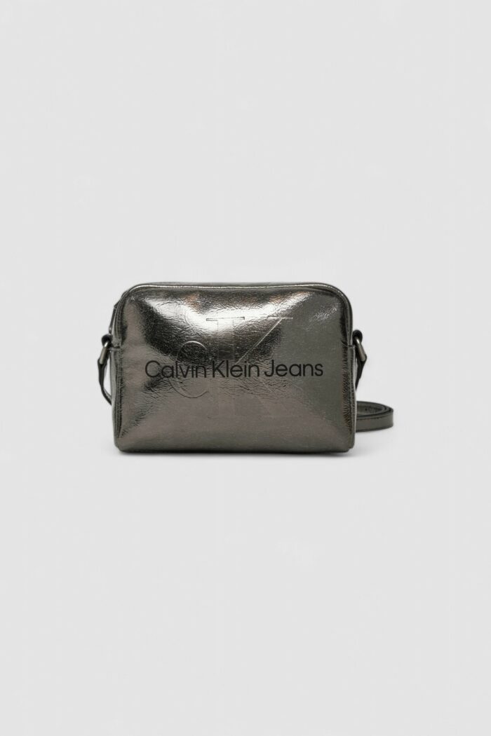 Borsa Calvin Klein SCULPTED CAMERA BAG Antracite