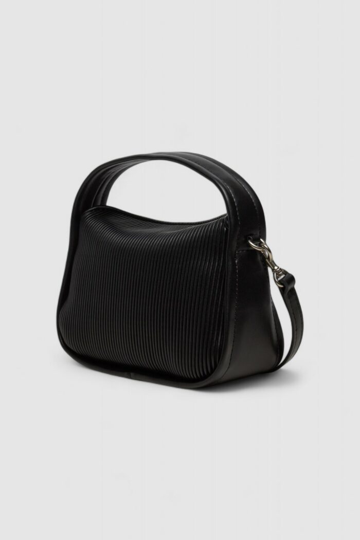 Borsa Calvin Klein RIB MINI FLAP20 PU Nero