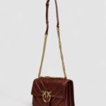 Borsa Pinko LOVE ONE CLASSIC DC Bordeaux - Foto 2