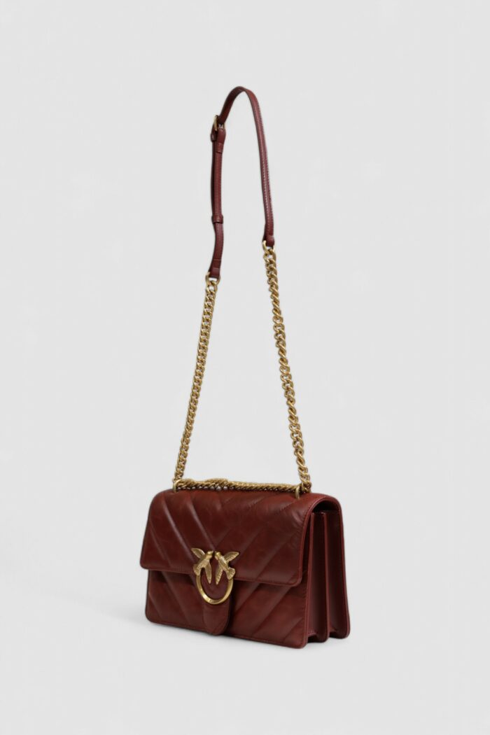 Borsa Pinko LOVE ONE CLASSIC DC Bordeaux