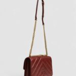 Borsa Pinko LOVE ONE CLASSIC DC Bordeaux - Foto 4