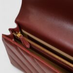 Borsa Pinko LOVE ONE CLASSIC DC Bordeaux - Foto 5