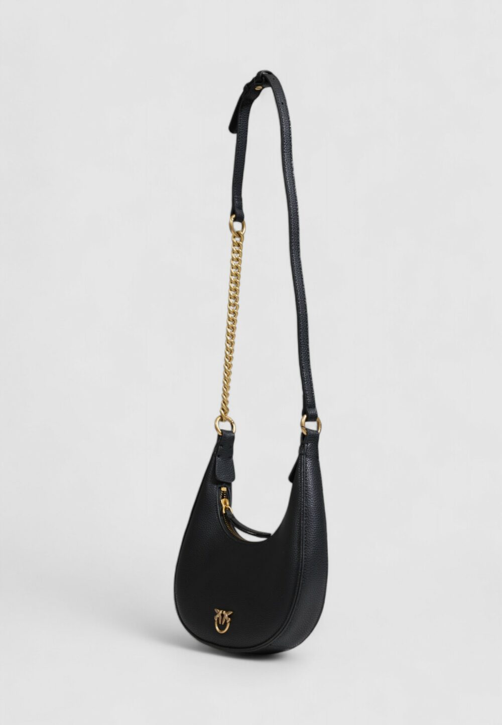 Borsa Pinko BRIOCHE HOBO MINI Nero - Foto 3