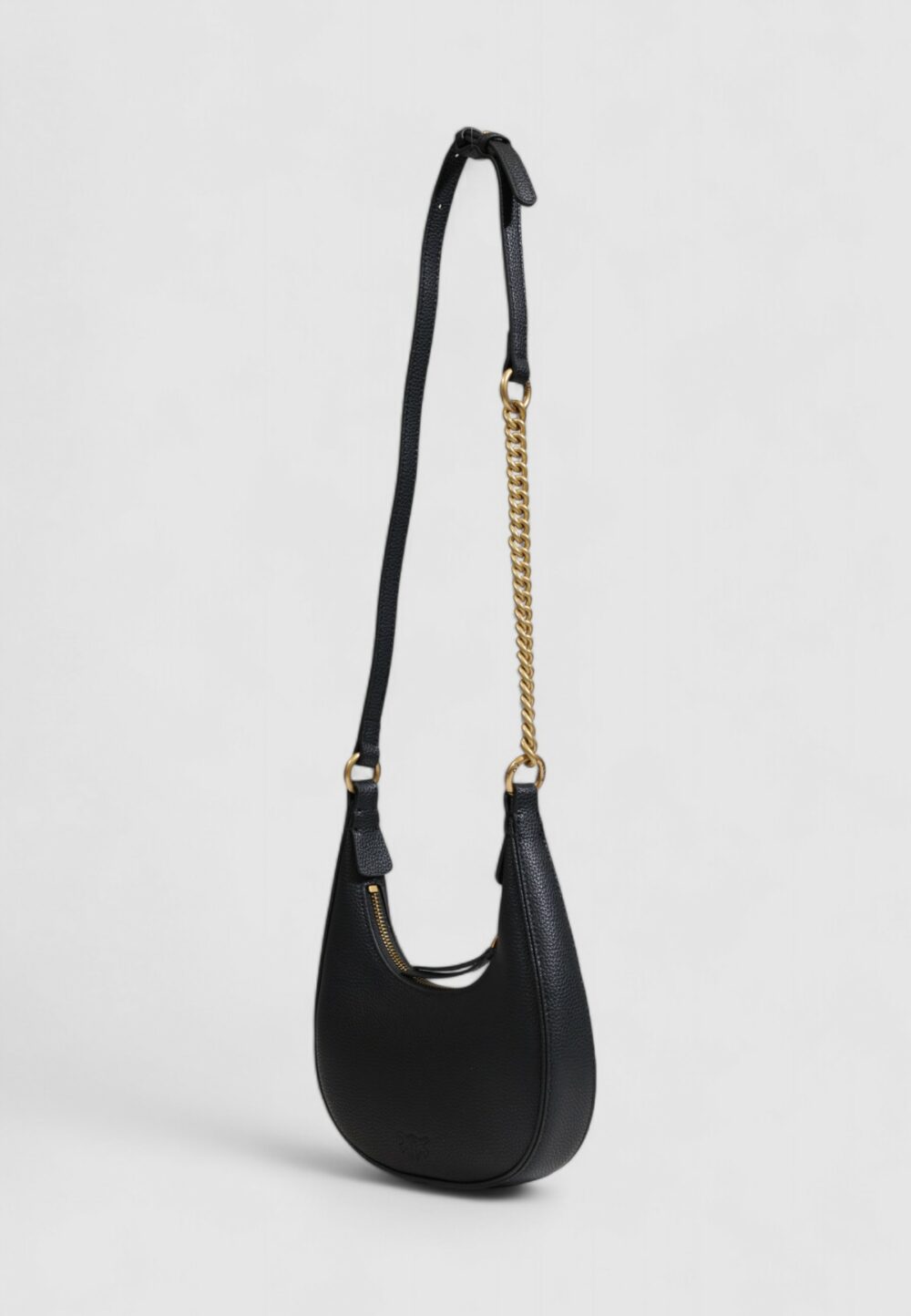 Borsa Pinko BRIOCHE HOBO MINI Nero - Foto 4