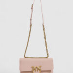 Borsa Pinko LOVE ONE SOFT MINI Rosa Cipria - Foto 1