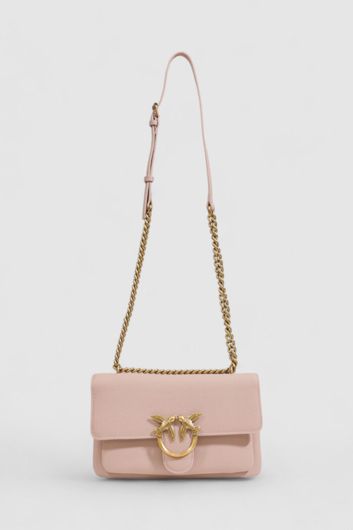 Borsa Pinko LOVE ONE SOFT MINI Rosa Cipria