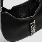 Borsa Tommy Hilfiger TJW CITY BOLD SHOULDER BAG Nero - Foto 4