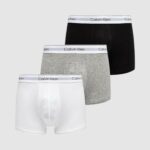 Boxer Calvin Klein Underwear TRUNK 3PK Grigio - Foto 1