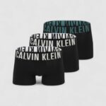 Boxer Calvin Klein Underwear TRUNK 3PK Petrolio - Foto 2