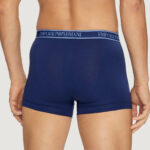 Boxer Emporio Armani Underwear 3 PACK TRUNK Azzurro - Foto 4