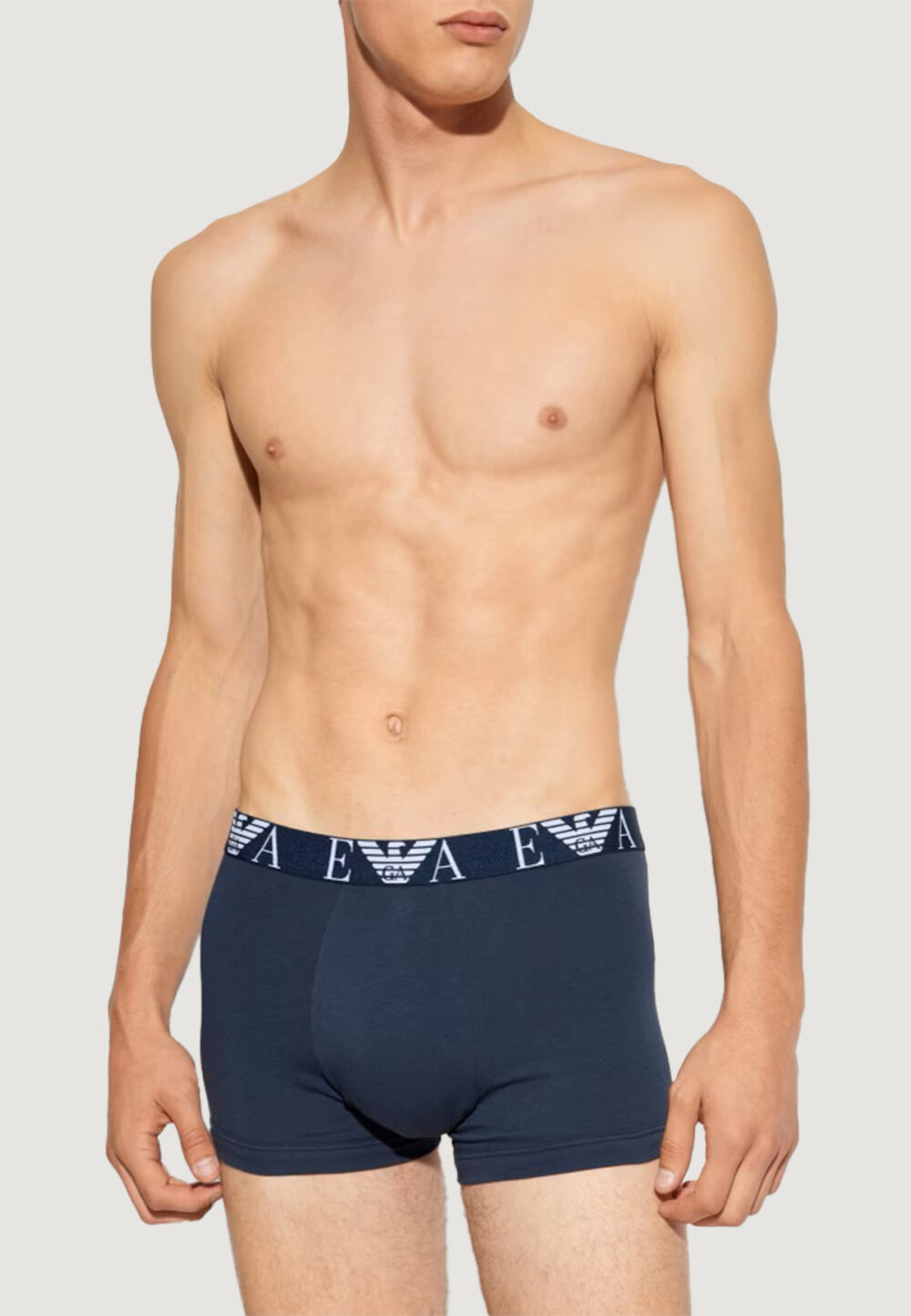 Boxer Emporio Armani Underwear 3 PACK TRUNK Blue scuro - Foto 2