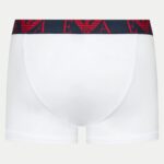 Boxer Emporio Armani Underwear 3 PACK TRUNK Rosso - Foto 4