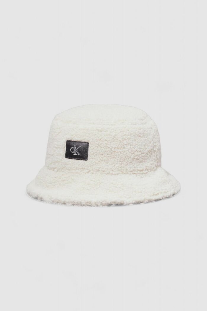 Bucket Calvin Klein SHERPA BUCKET HAT Beige