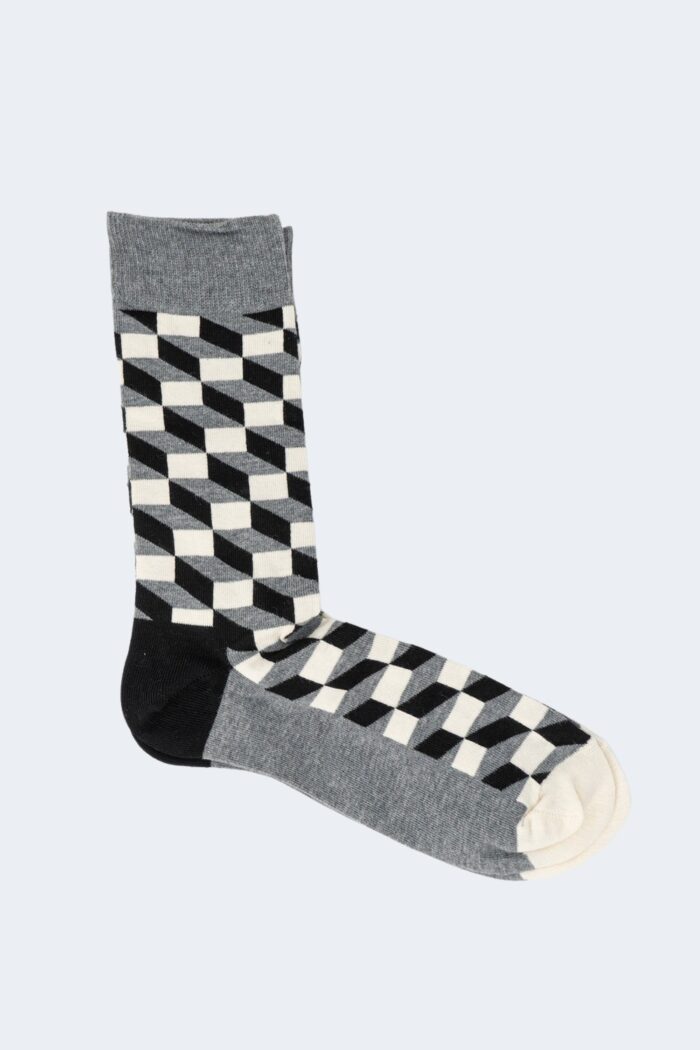 Calzini corti Happy Socks FILLED OPTIC Grigio