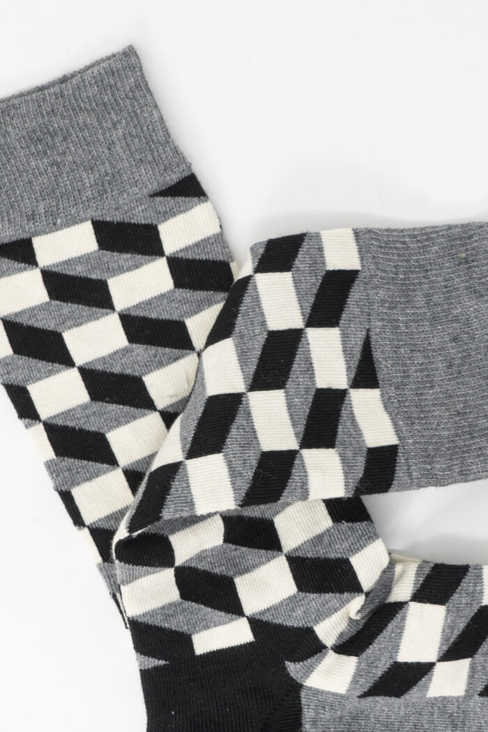 Calzini corti Happy Socks FILLED OPTIC Grigio