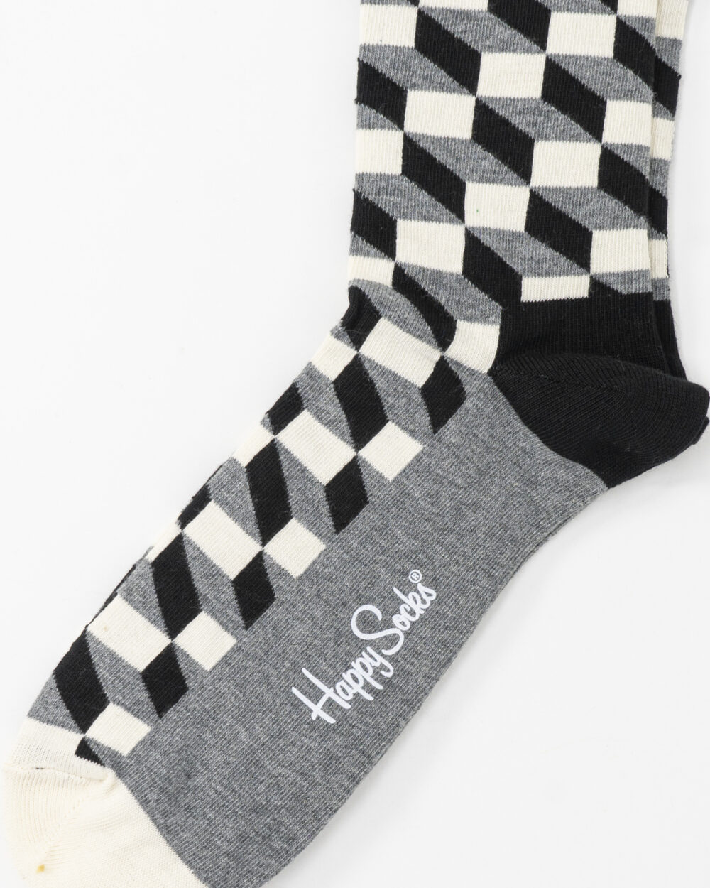 Calzini corti Happy Socks FILLED OPTIC Grigio - Foto 3