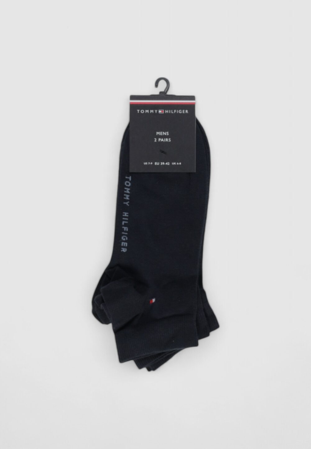 Calzini corti Tommy Hilfiger QUARTER 2P Nero - Foto 1