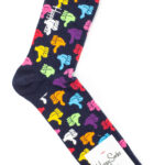 Calzini Lunghi Happy Socks THUMBS UP Nero - Foto 1