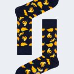 Calzini Lunghi Happy Socks BANANA Nero - Foto 1