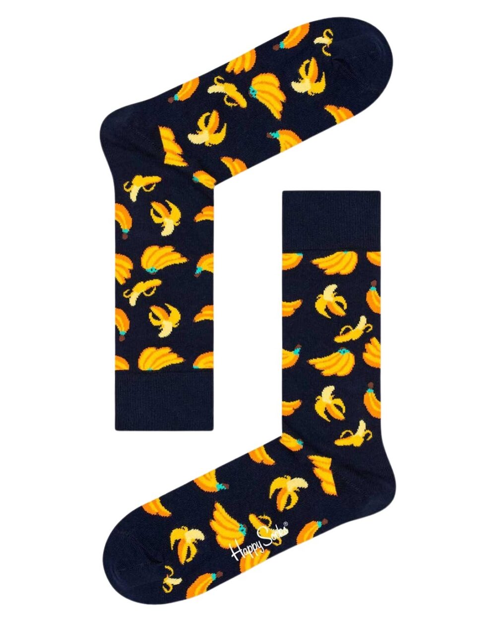 Calzini Lunghi Happy Socks BANANA Nero - Foto 2