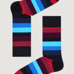 Calzini Lunghi Happy Socks STRIPE Nero - Foto 1