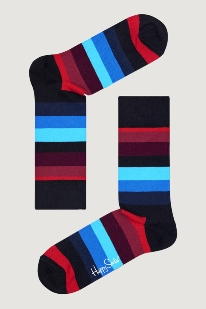 Calzini Lunghi Happy Socks STRIPE Nero